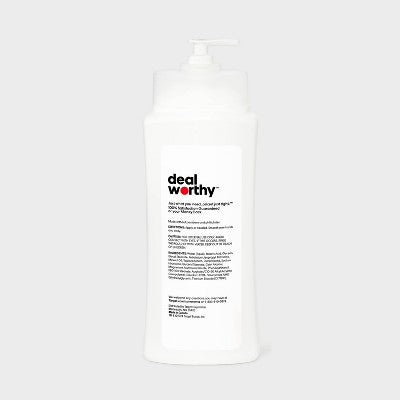 Body Lotion - Fragrance Free - 21 fl oz - Dealworthy: Moisturizing, Whole Body, Paraben-Free, Normal to Dry Skin