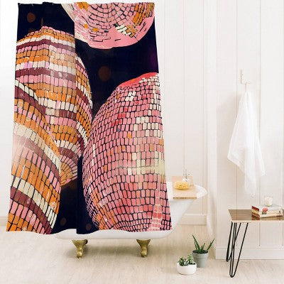 Disco Balls Shower Curtain by Gigi Rosado - society6