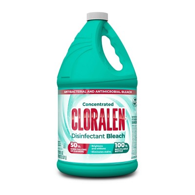 CLORALEN Unscented Concentrated Liquid Bleach Laundry Sanitizer - 121oz