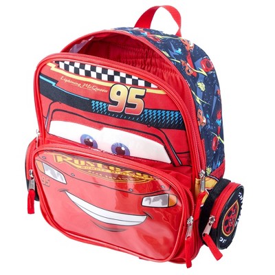Disney Kids' Cars 12" Backpack - Red