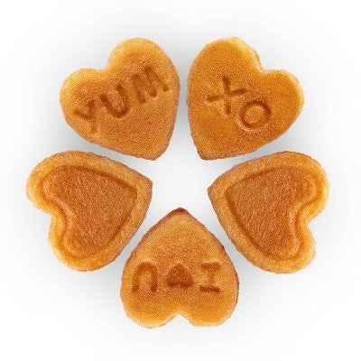 So Yummy by bella Valentine's Mini Waffle Maker Hearts
