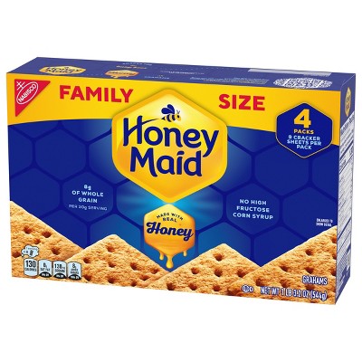 Honey Maid Graham Crackers Lunch Snacks Family Size - 19.2oz