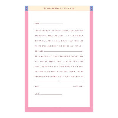Read Me When: Love of My Life Cards Pack - Knock Knock