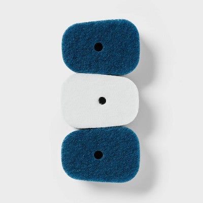 Non-Scratch Fillable Dishwand Refill - 3ct - up&up