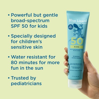 Blue Lizard Kids' Mineral-Based Sunscreen Lotion - SPF 50 - 5 fl oz