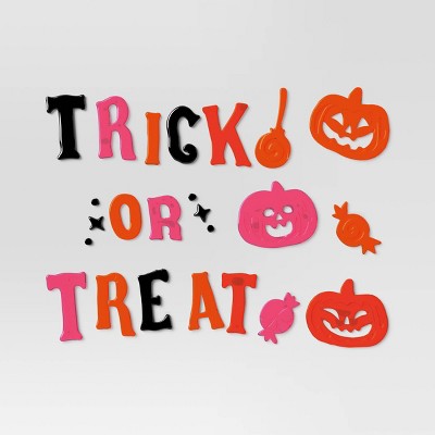 24ct Halloween Gel Window Clings Trick or Treat - Hyde & EEK! Boutique
