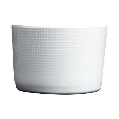 Stanley 30 oz Quencher Tumbler Boot with Straw Cover Pale Stone