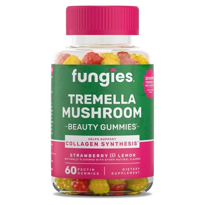 Fungies Tremella Mushroom Beauty Vitamin Vegan Gummies - 60ct