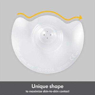 Medela Contact Nipple Shields with Carrying Case - 20mm - 2pc