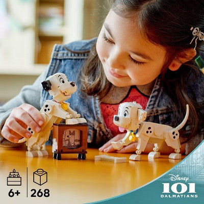 LEGO Disney Lucky & Penny 101 Dalmatians Puppies 43271