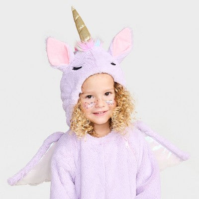 Toddler Unicorn Halloween Costume Jumpsuit - Hyde and EEK! Boutique Purple 2-3T