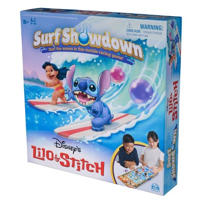 Spin Master Games Disney's Lilo & Stitch Surf Showdown Marble Game