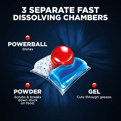Finish Fresh Quantum Dishwasher Detergent Tablets - 27ct