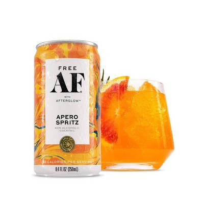 Free AF Non-Alcoholic Apero Spritz - 4pk/8.4 fl oz Cans
