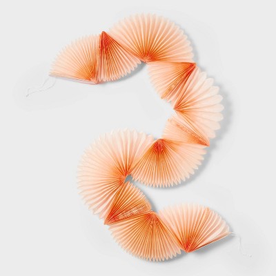 Orange Fan Garland - Spritz