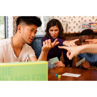 The Chameleon Board Game: Social Skills Party Games for 3-8 Players with Cards, Dice & Instructions by Big Potato