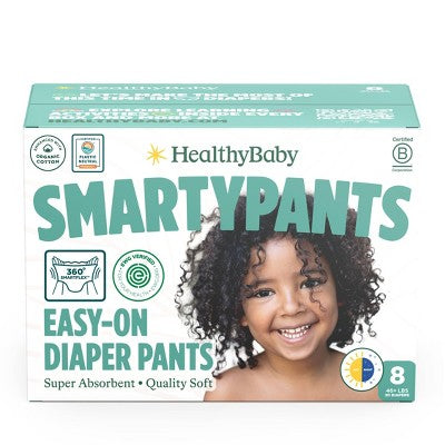 HealthyBaby SmartyPants Disposable Diaper Pants - Size 8 - 30ct