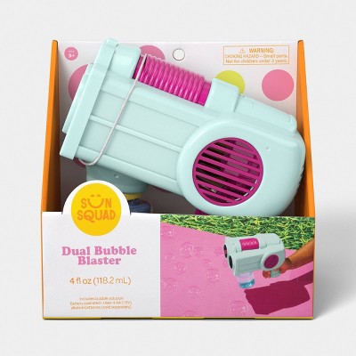 Dual Bubble Blaster Bubble Toy - Sun Squad