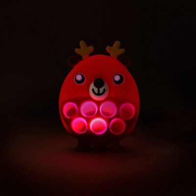 Light Up Bubble Pop Squish Deer - Bullseye's Playground