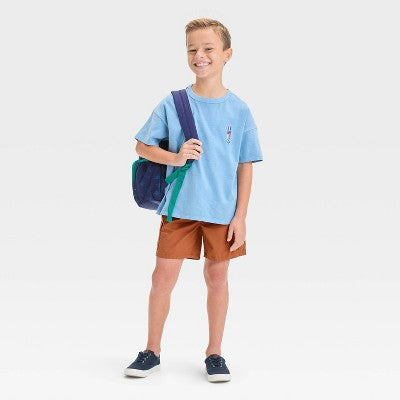 Boys' Pull-On Cargo Shorts - Cat & Jack Orange L