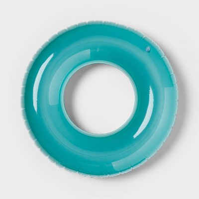 31" Swimming Tube - Sun Squad Green: PVC Inflatable, 9+ Age, 1-Person Capacity