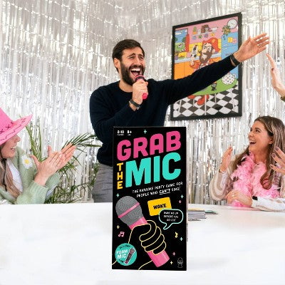 Lucky Egg Grab The Mic Board Game