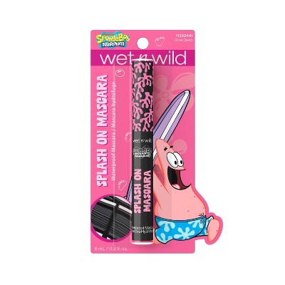 Wet n Wild SpongeBob Waterproof Mascara - Black - 0.21 fl oz