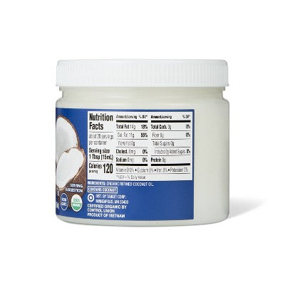 Organic Refined Coconut Oil - 14 fl oz - Good & Gather