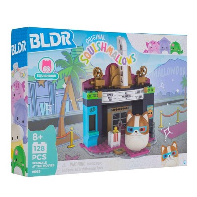 Squishmallows 2" Character & Set Assortment Small Building Set -Reginald At The Movies