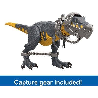 Jurassic World Tyrannosaurus Rex Off-Road Tracker Pack: Action Figure Playset, Ages 4+, 11 Pieces