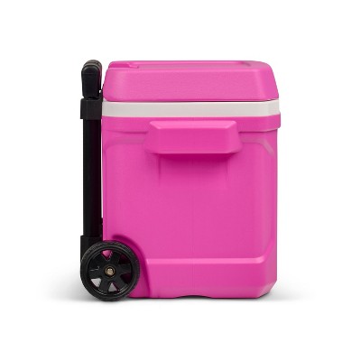 Sun Squad 24 Cans/16qt Rolling Cooler - Pink Fizz