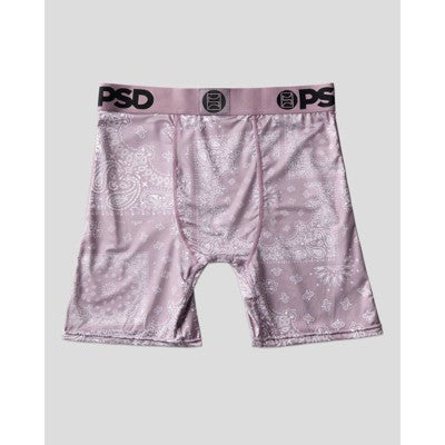 PSD Men's Paisley Maze Print Briefs - Teal/Mauve XXL