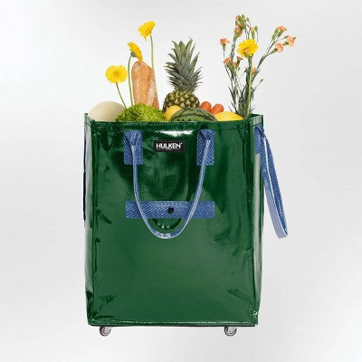 HULKEN Original Rolling Tote Bag Large Green - Target Exclusive (LOCAL PICKUP ONLY)