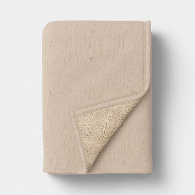 Gauze Throw with Cozy Reverse Neutral - Threshold