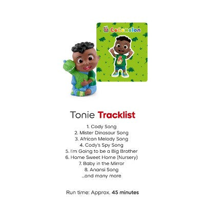 tonies Cocomelon: Cody Tonie Figurine *ADD 3 TO YOUR CART & 1 IS FREE!*