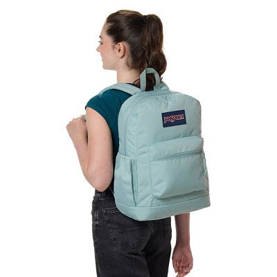 JanSport Cross Town Plus 17" Backpack - Faded Sage