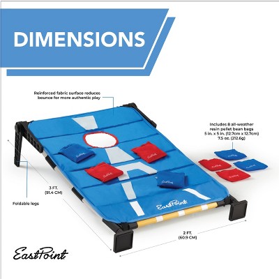 EastPoint 3-in-1 Cornhole Ladderball Bottle Smash Outdoor Game (LOCAL PICKUP ONLY)