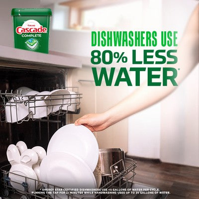 Cascade Fresh Scent Complete Pods Dishwasher Detergents - 100ct