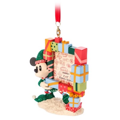 Disney Mickey Mouse & Friends Mickey Mouse with Presents Picture Frame Sketchbook Christmas Tree Ornament