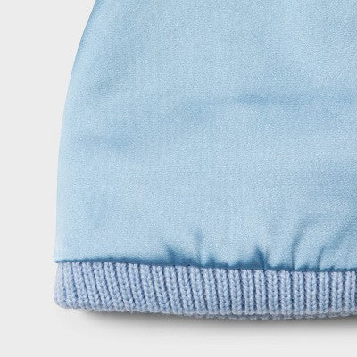 Black History Month Adult Unity Abundance Love Satin-Lined Cuff Beanie - Blue