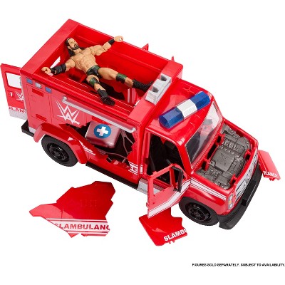 WWE SLAMBULANCE Toy Vehicle