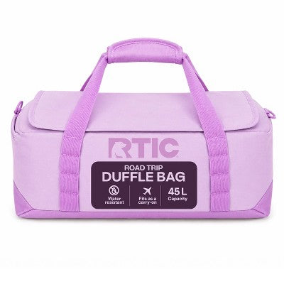 45L RTIC Outdoors Road Trip Structured Collapsible Duffel Bag Medium - Lavender