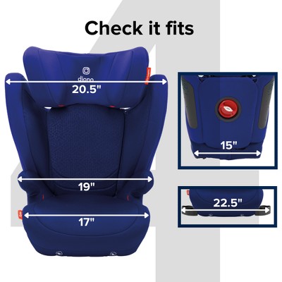 Diono Monterey 4DXT 2-in-1 Latch Expandable Belt Positioning Booster - Blue (LOCAL PICKUP ONLY)