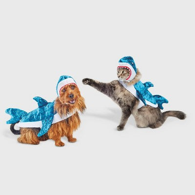 Halloween Full Body Shark Dog and Cat Costume - Hyde and EEK! Boutique XS