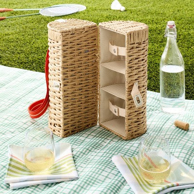 Woven Bottle Carrier - Hearth & Hand with Magnolia