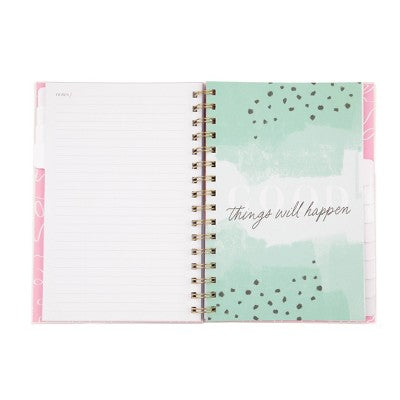Happy Planner Undated Planner 8.375"x6.25" Make Your Mark: Multicolor Weekly & Monthly Twin-Wire for Adults