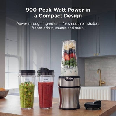Ninja 900W Nutri-Blender Plus and Compact Personal Blender
