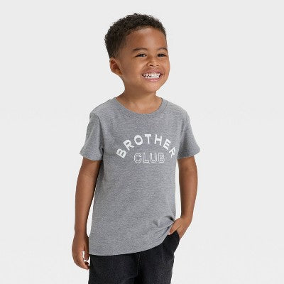 Toddler Boys' Short Sleeve Brother Club Graphic T-Shirt 3T