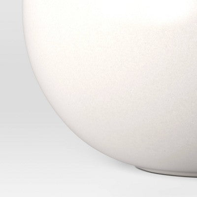 Ceramic Round Decorative Vase White - Room Essentials