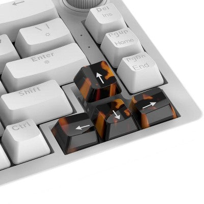 North Key Pack Tortoise Print: PVC Computer Keyboard & Mice Accessories